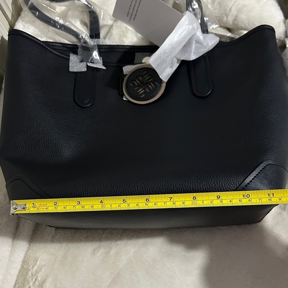 Nine West Black and Brown Tote Bag Set - Picture 9 of 12